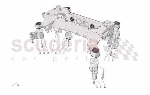 Part Diagram for Maserati 670220359