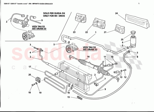 Part Diagram for Maserati 374091381