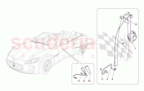 Part Diagram for Maserati 81578690