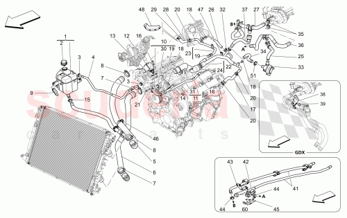 Part Diagram for Maserati 670035401