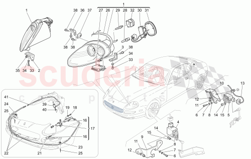 Part Diagram for Maserati 209682046