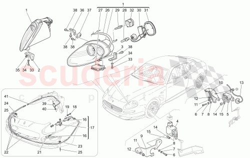 Part Diagram for Maserati 210571051