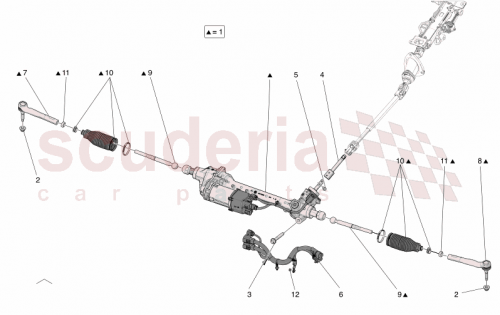 Part Diagram for Maserati 670300013