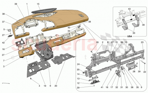 Part Diagram for Maserati 670161125
