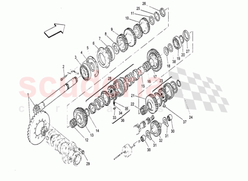 Part Diagram for Maserati 219717