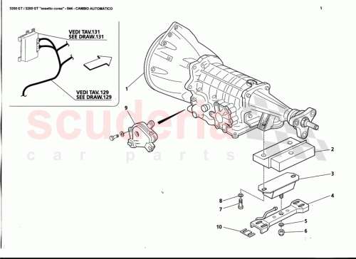 Part Diagram for Maserati 384805385