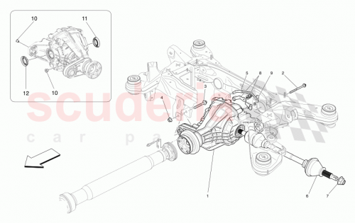 Part Diagram for Maserati 673014531
