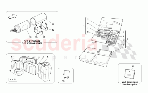 Part Diagram for Maserati 67819500