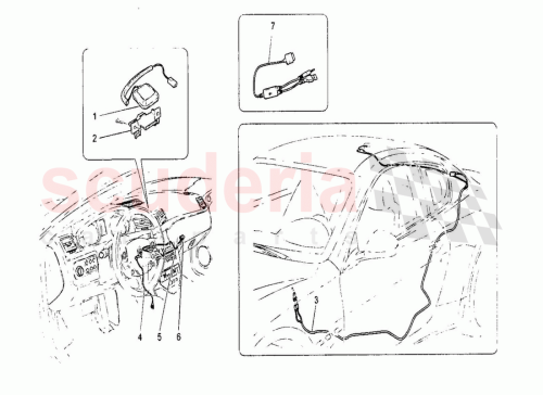 Part Diagram for Maserati 231163