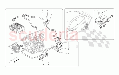 Part Diagram for Maserati 307118
