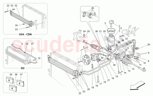 Part Diagram for Maserati 10298460