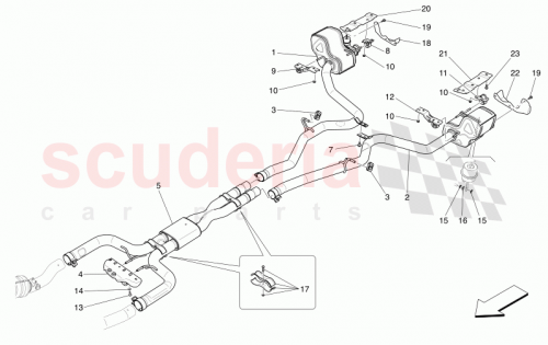 Part Diagram for Maserati 670157999