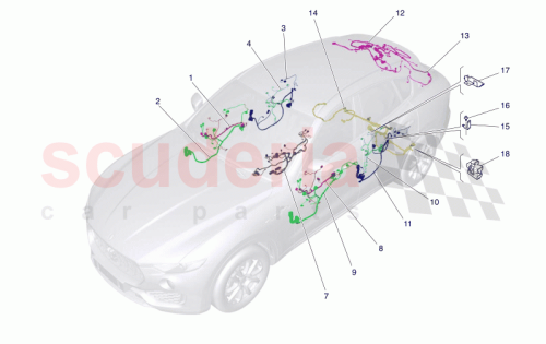 Part Diagram for Maserati 670153705
