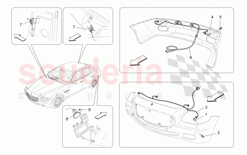 Part Diagram for Maserati 980139431