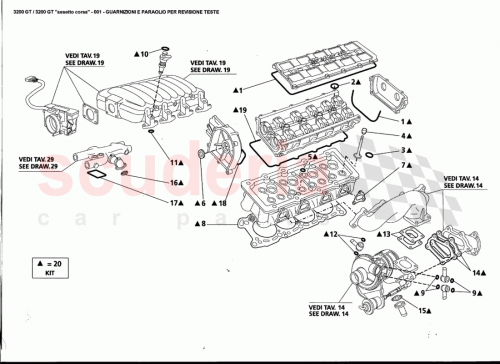 Part Diagram for Maserati 571362600
