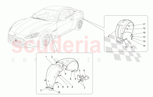 Part Diagram for Maserati 88644300