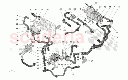 Part Diagram for Maserati 675001793