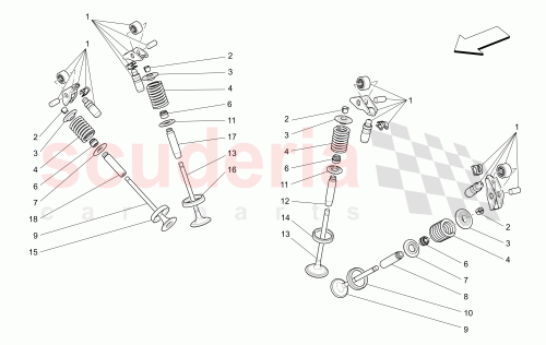 Part Diagram for Maserati 278885