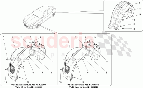 Part Diagram for Maserati 670003320