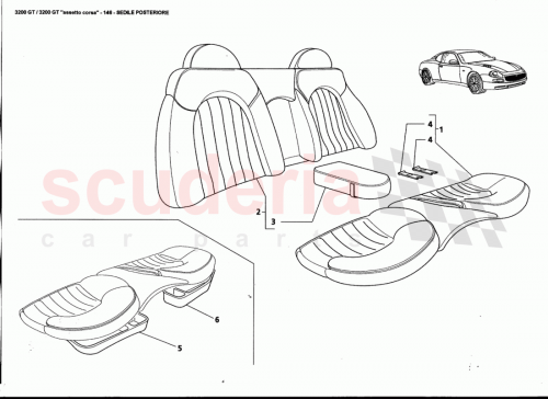 Part Diagram for Maserati 66242900