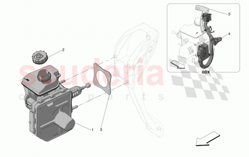 Part Diagram for Maserati 673015537