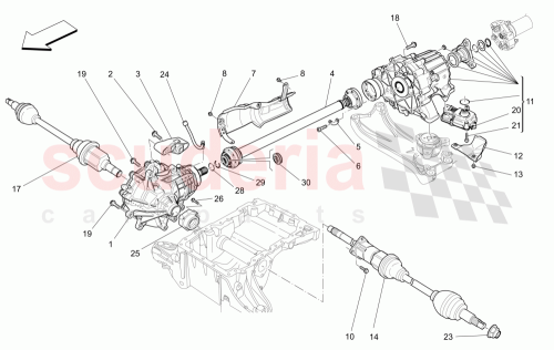 Part Diagram for Maserati 670033032