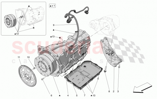 Part Diagram for Maserati 673011115
