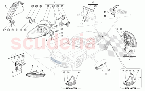 Part Diagram for Maserati 210572021