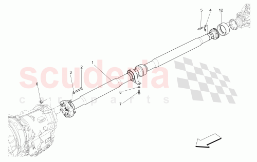 Part Diagram for Maserati 670008545