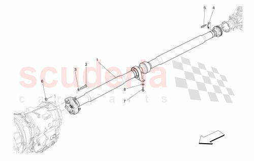 Part Diagram for Maserati 670008544