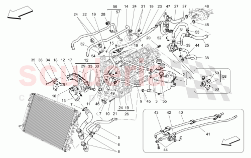 Part Diagram for Maserati 670038521