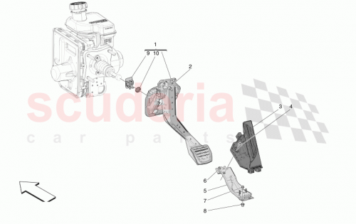 Part Diagram for Maserati 670160534