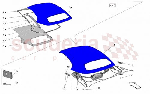 Part Diagram for Maserati 670278398