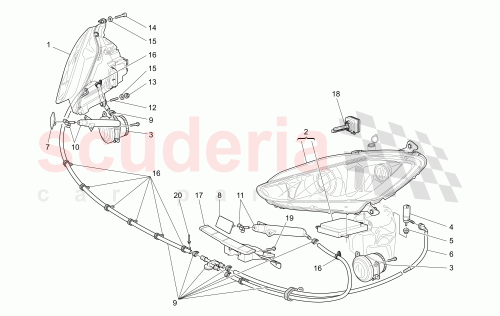 Part Diagram for Maserati 286381