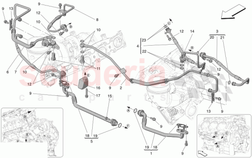 Part Diagram for Maserati 670053527