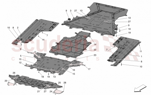 Part Diagram for Maserati 670174607