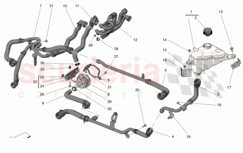 Part Diagram for Maserati 675001565