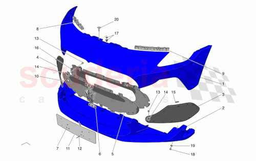 Part Diagram for Maserati 675001257