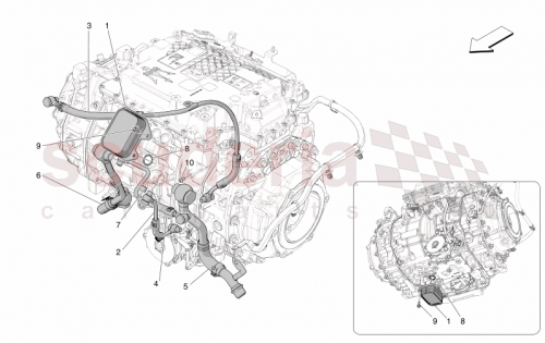 Part Diagram for Maserati 673014478