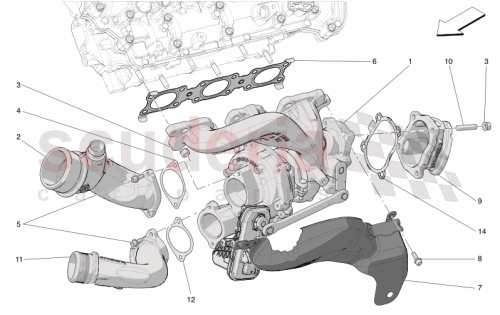 Part Diagram for Maserati 670052912