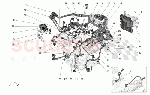 Part Diagram for Maserati 670051479