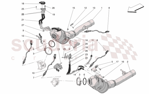 Part Diagram for Maserati 670295614