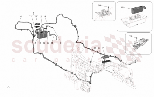 Part Diagram for Maserati 670221039