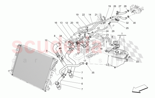Part Diagram for Maserati 670002206
