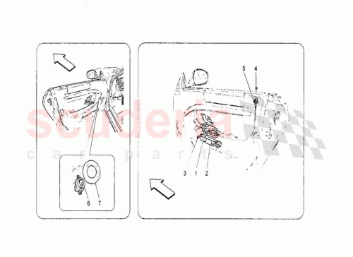 Part Diagram for Maserati 80298300