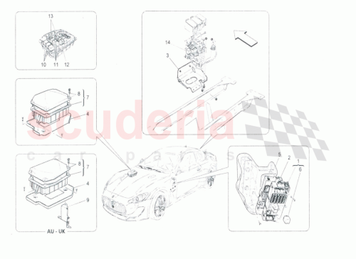 Part Diagram for Maserati 233453