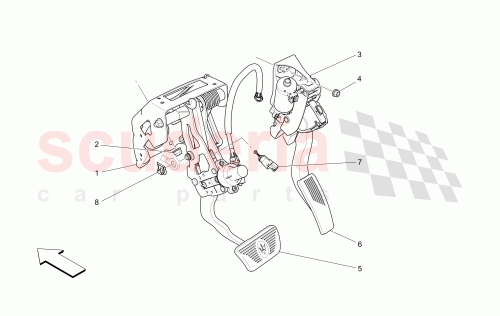 Part Diagram for Maserati 670001724