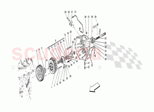 Part Diagram for Maserati 182693