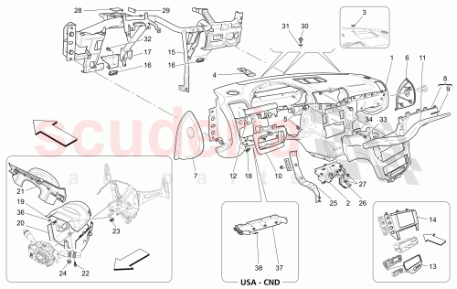 Part Diagram for Maserati 981604207