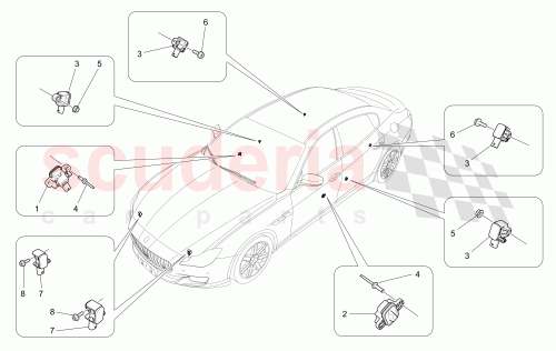 Part Diagram for Maserati 675000037